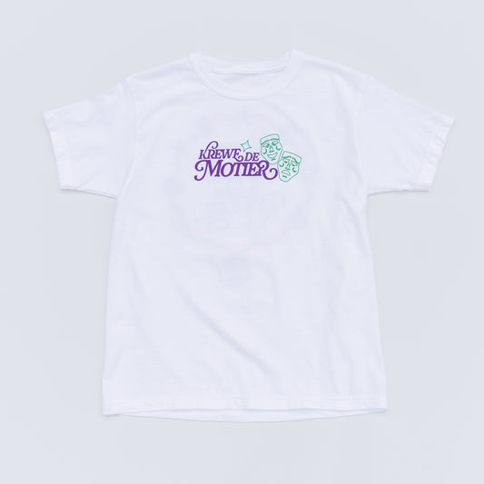 The Youth Krewe De Motier 2025 Tee (White) - Motier Lafayette 