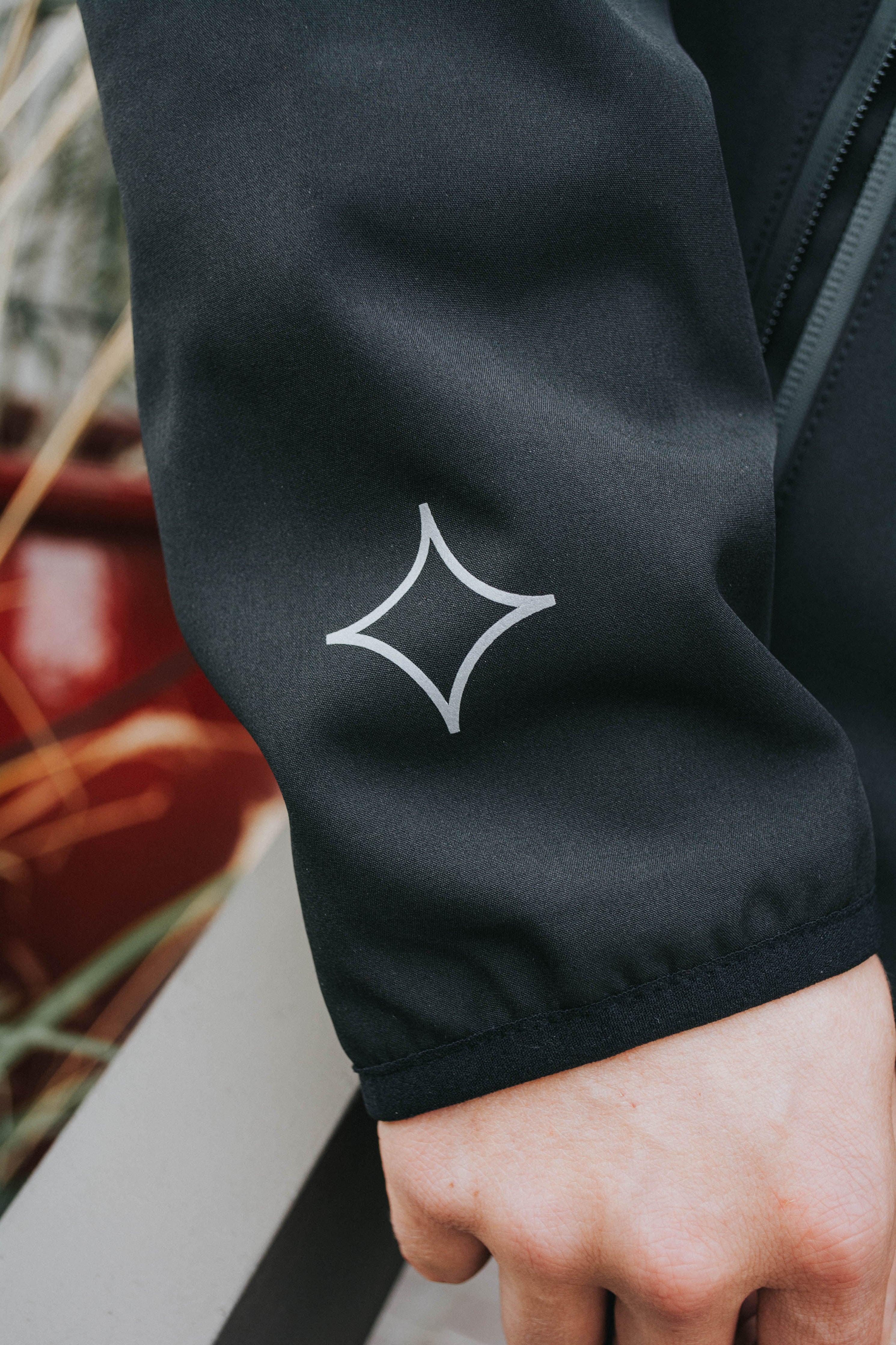 Polar Tech Fleece Jacket (Black) - Motier Lafayette 