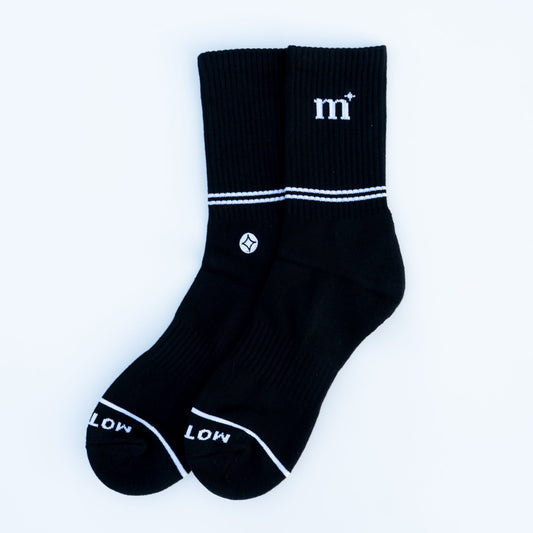 M-Star Crew Socks (Black)