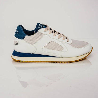 Clae Edson Vegan (White/Ocean) - Motier Lafayette 