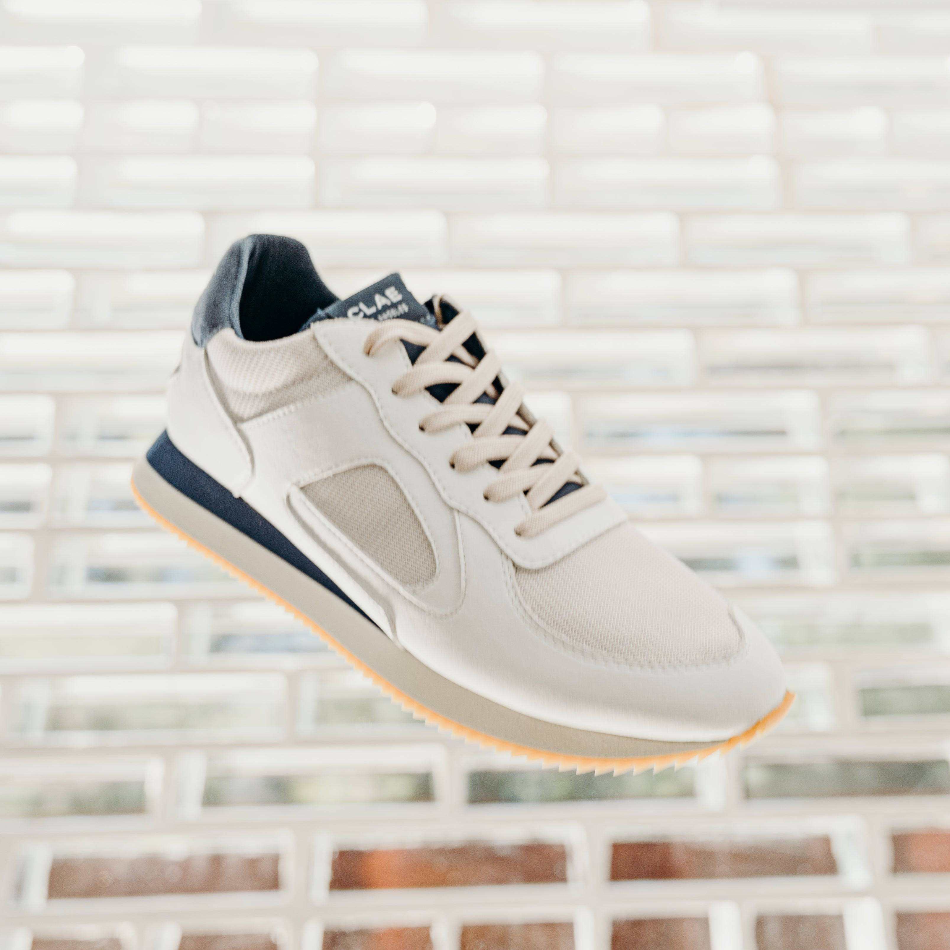 Clae Edson Vegan (White/Ocean) - Motier Lafayette 
