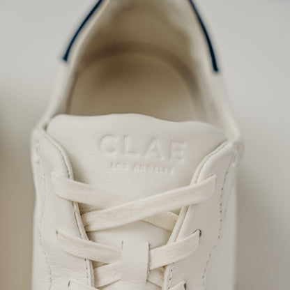 Clae Malone Vegan (White Leather/Ocean)