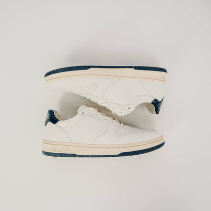 Clae Malone Vegan (White Leather/Ocean)
