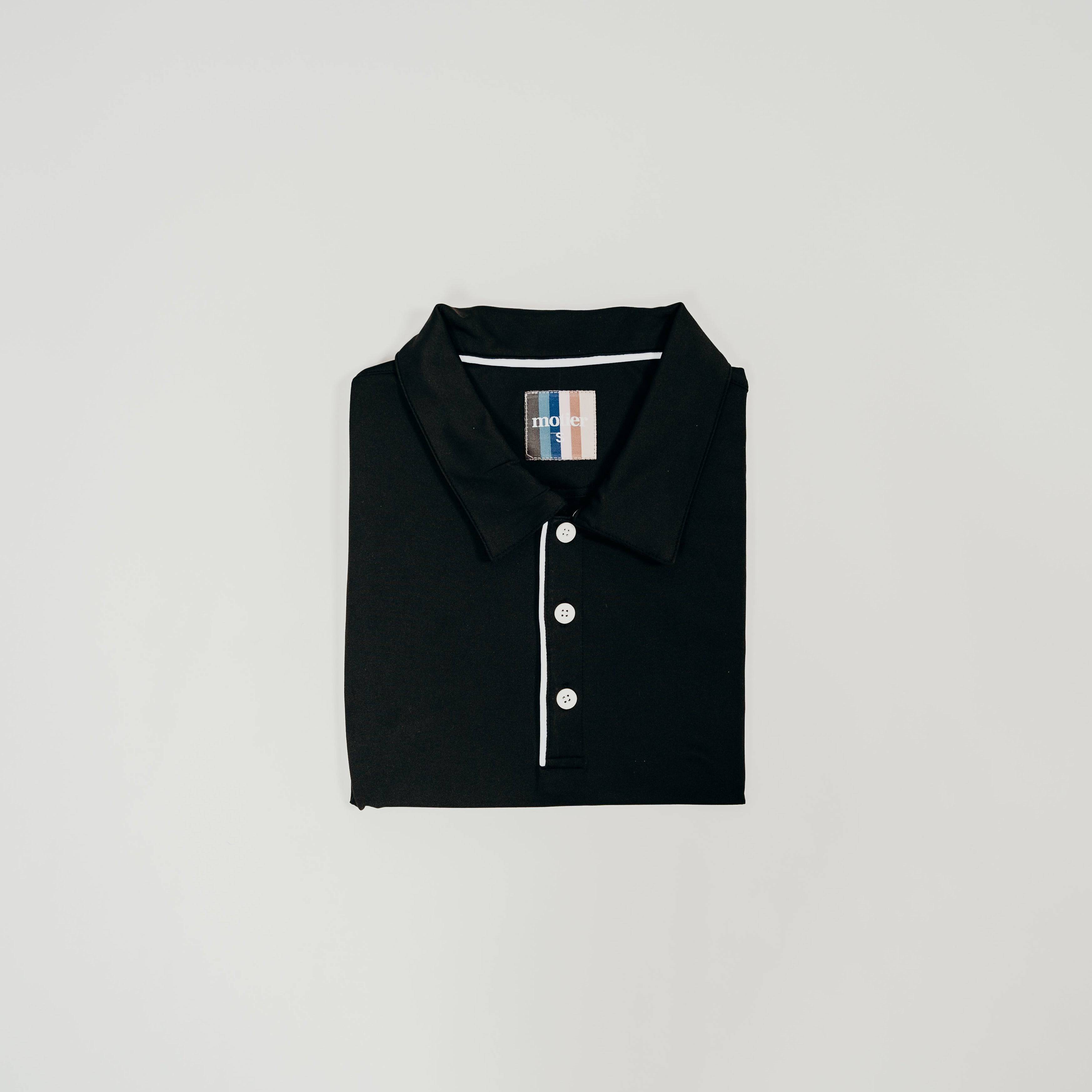 The Motier Performance Polo (Black) - Motier Lafayette 