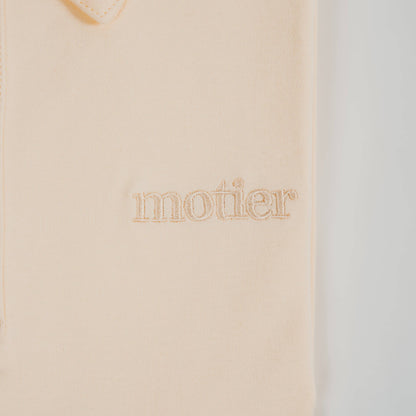 The Motier Knit Polo (Sand) - Motier Lafayette 