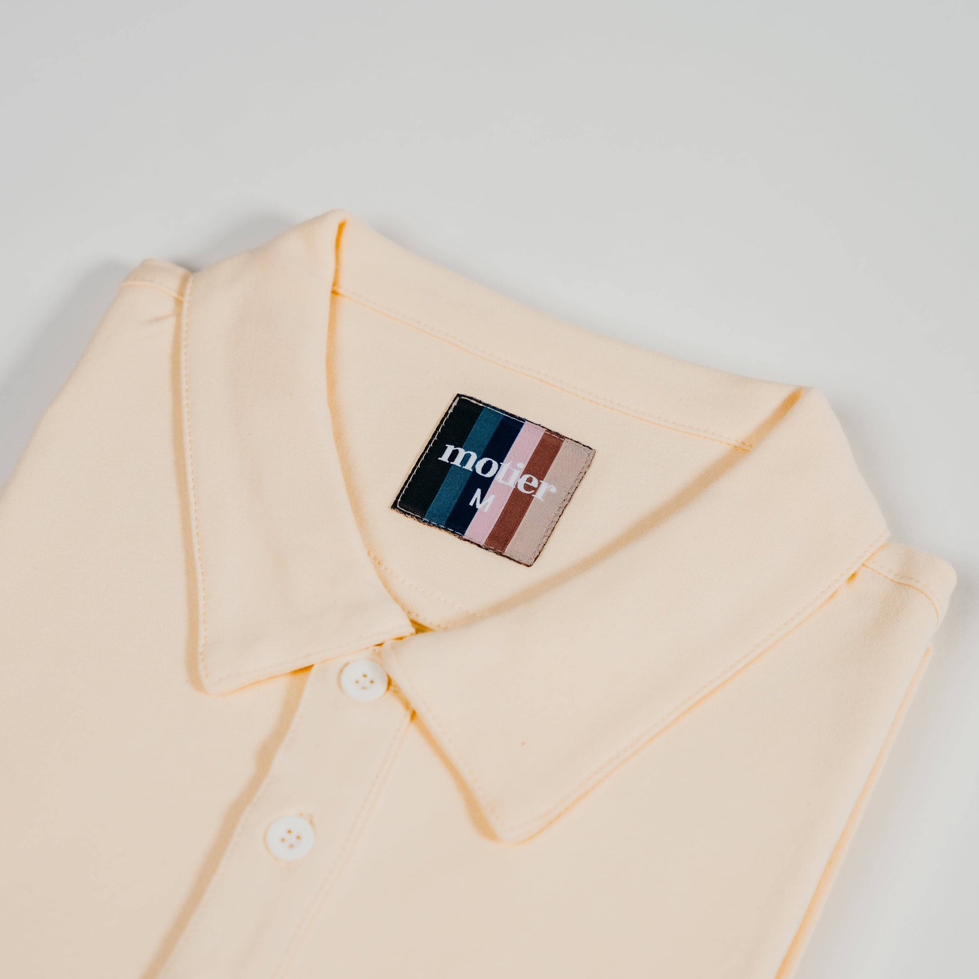 The Motier Knit Polo (Sand) - Motier Lafayette 