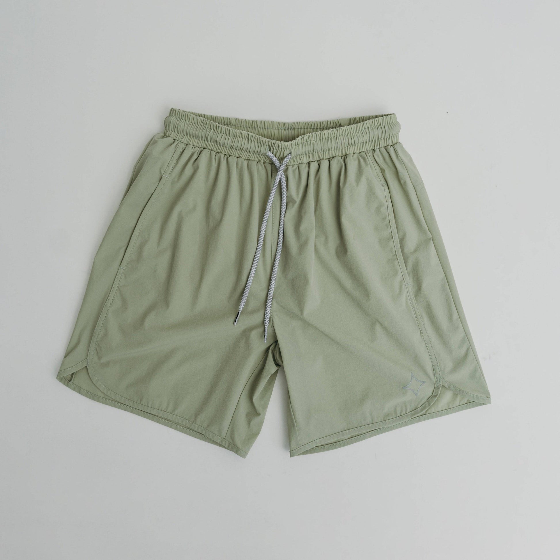 Refined Active Shorts (Lt. Sage) - Motier Lafayette 