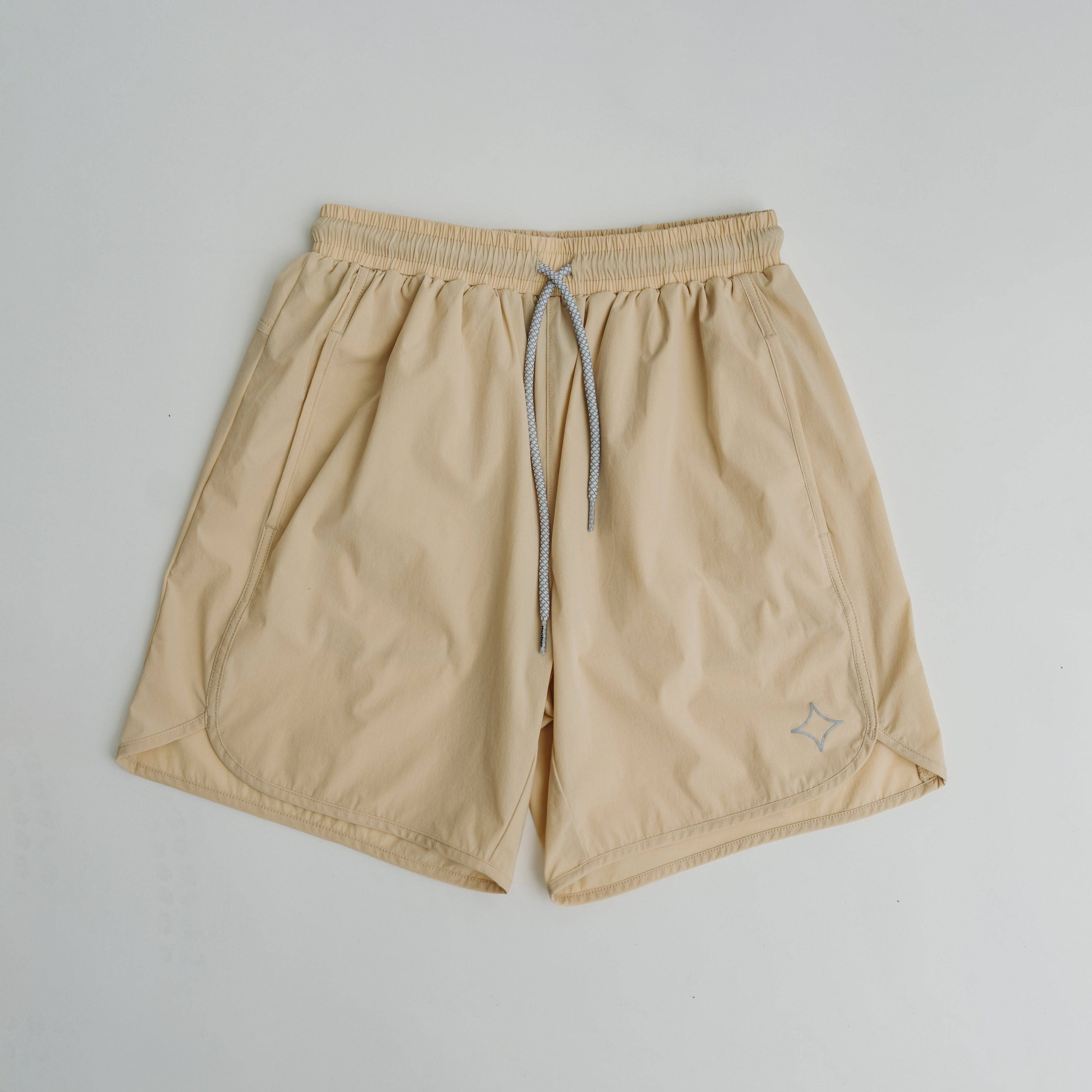 Refined Active Shorts (Lt. Tan) - Motier Lafayette 