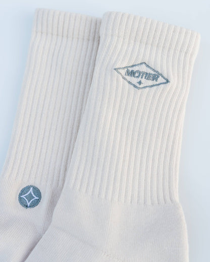 Premium Goods Tonal Crew Socks (Sand)