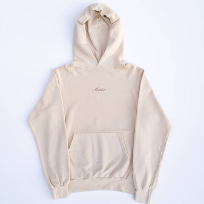 Script Luxe Premium Hoodie (Sand)