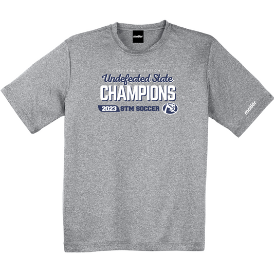 2023 Undefeated State Champs S/S Tee (Grey)