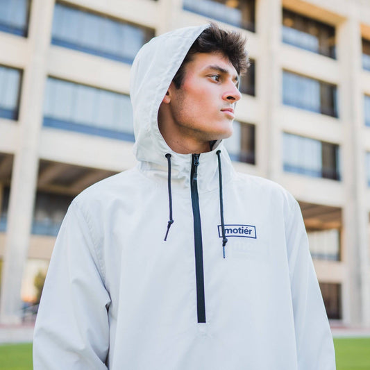 Box Logo Lightweight Anorak (Smoke)