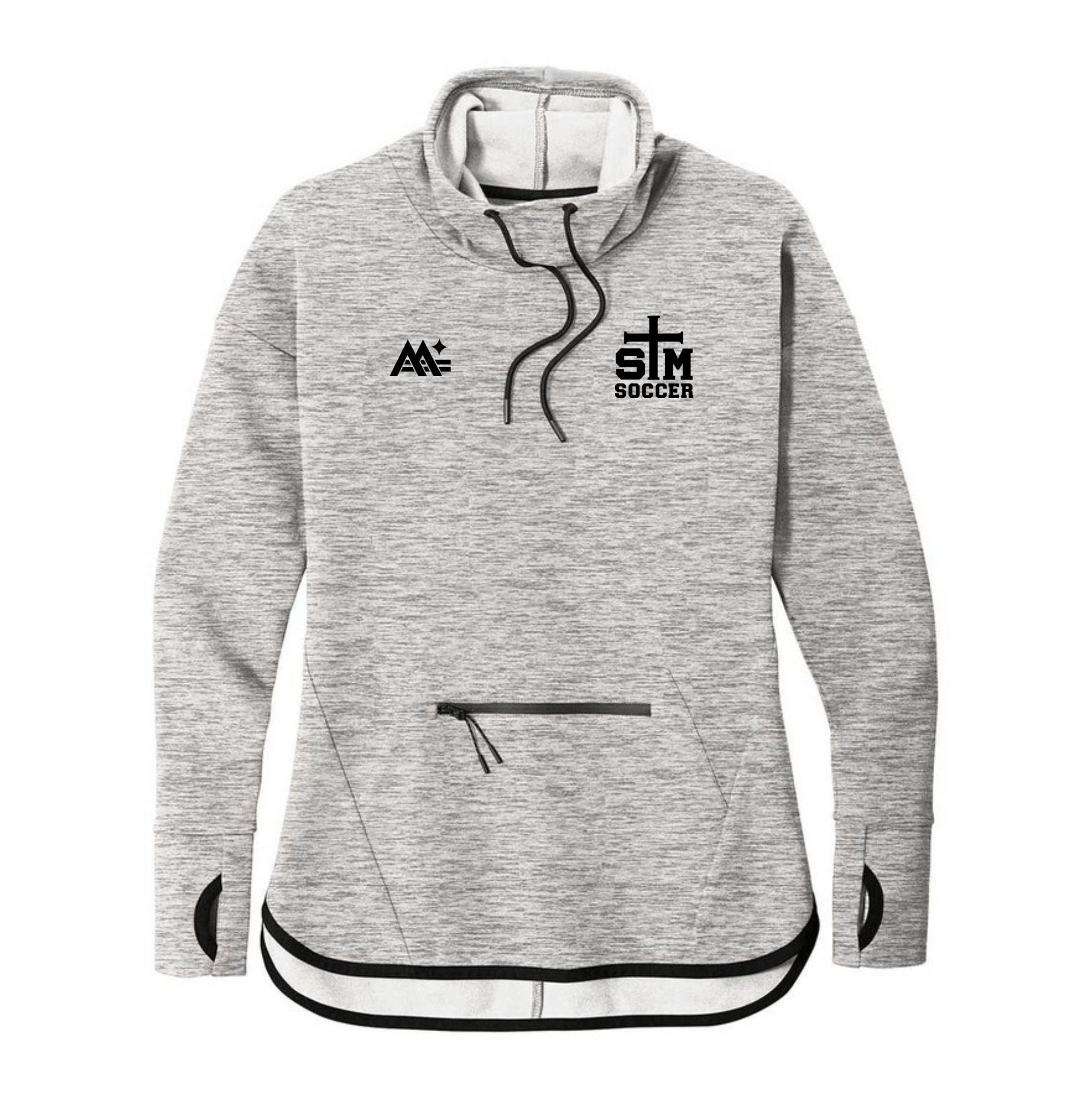 Motier Sideline Tech-Fleece Pullover (Athletic Heather) - Motier Lafayette 