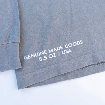 Anniversary L/S Pocket Tee (Grey)