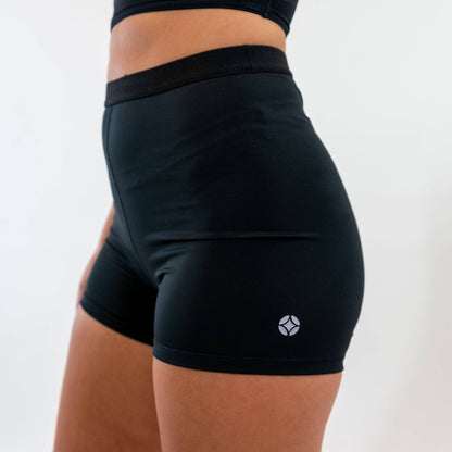 Refresh Highwaist Biker Shorts (Black)
