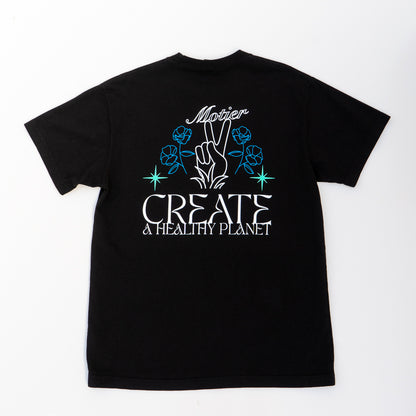 Create A Healthy Planet Luxe Tee (Black)