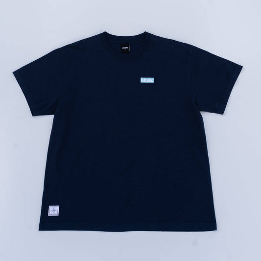 Box Logo Luxe Tee (Navy)