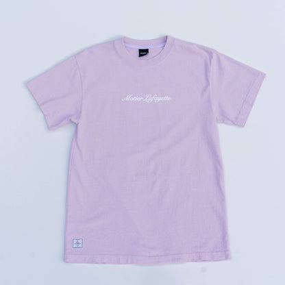 ML Checkered Luxe S/S Tee (Lavender Fog)