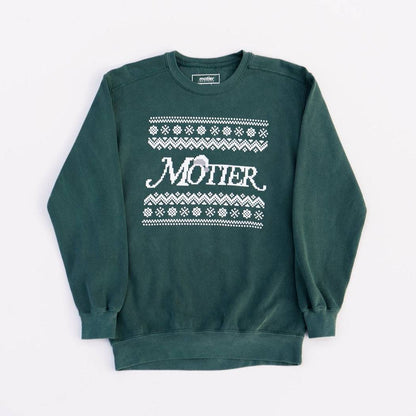 A Motier Christmas Crewneck (Green)