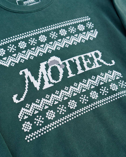 A Motier Christmas Crewneck (Green)