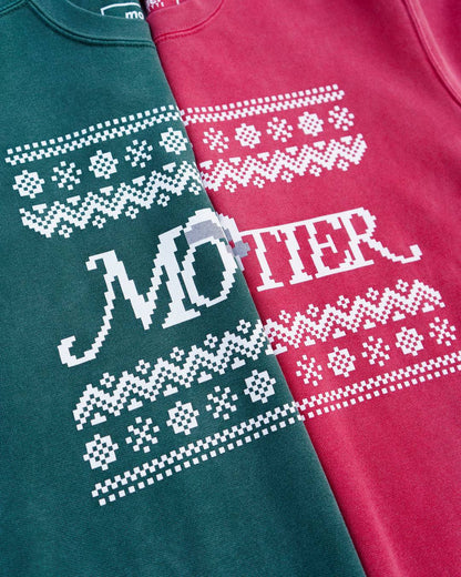 A Motier Christmas Crewneck (Green)