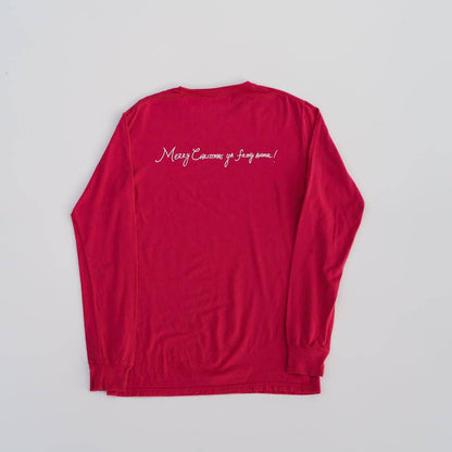 A Motier Christmas L/S Tee (Red)
