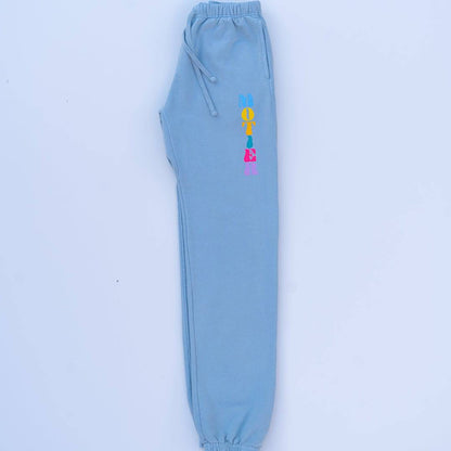 The Colors Oversized Sweatpants (Spring Teal)