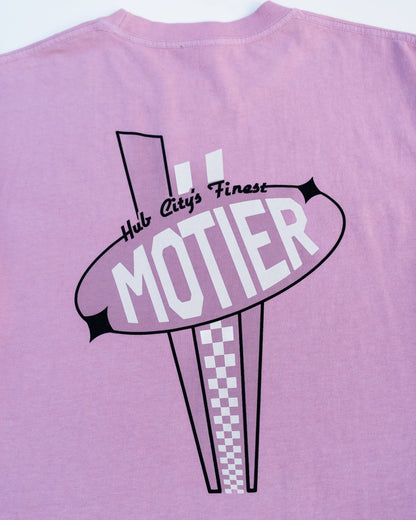 The Diner L/S Luxe Tee (Mauve Shadows)