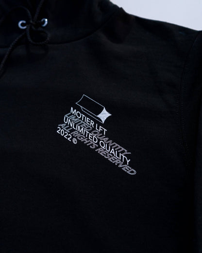 The Distortion V Hoodie (Black)