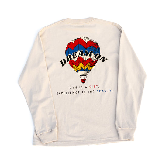 The Dream On L/S Luxe Tee (Stone)