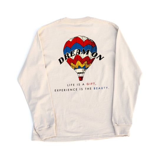 The Dream On L/S Luxe Tee (Stone)