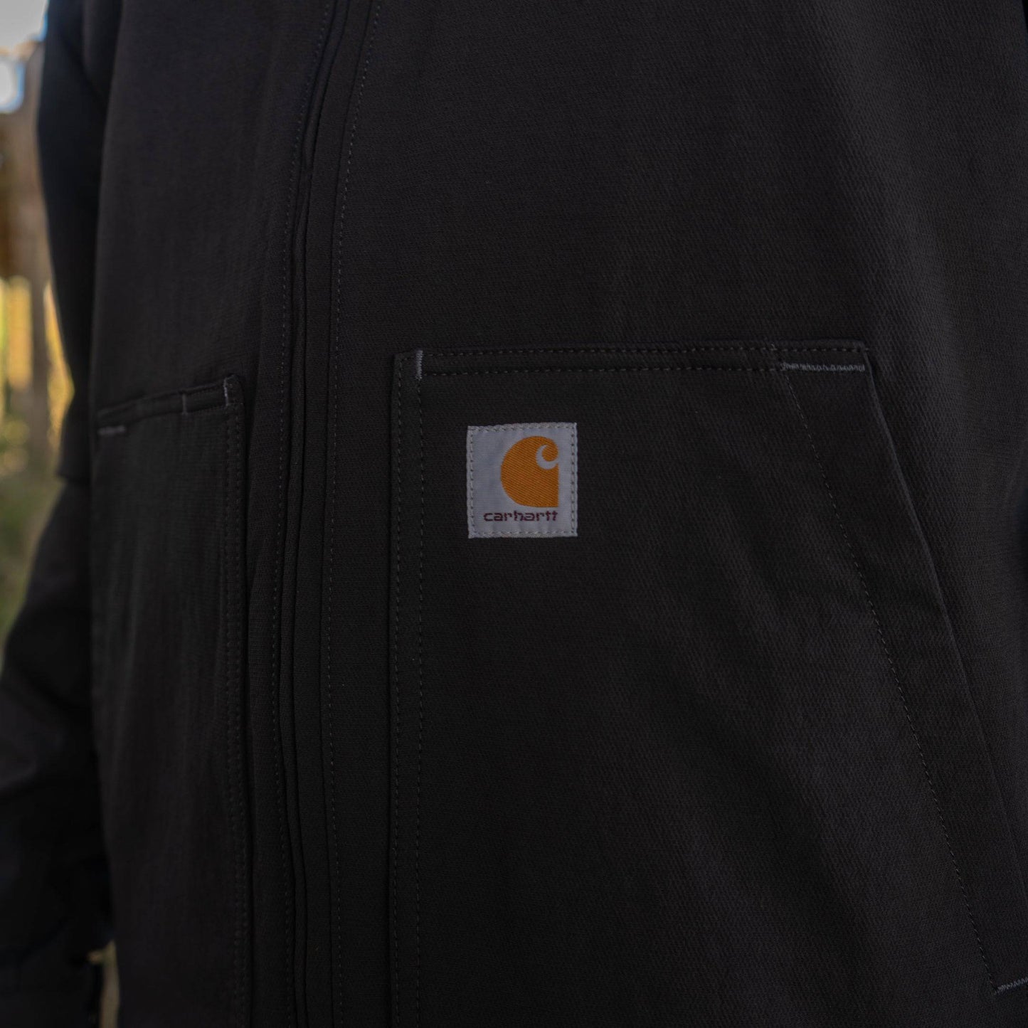 The Motier Outdoors Carhartt Duck Jacket (Black) - Motier Lafayette 