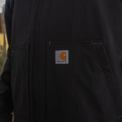 The Motier Outdoors Carhartt Duck Jacket (Black) - Motier Lafayette 