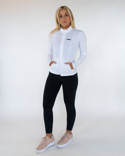 Fitted M-Star Active Jacket (White)
