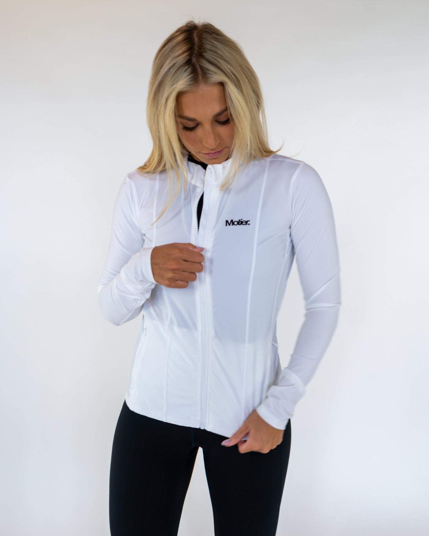 Fitted M-Star Active Jacket (White)