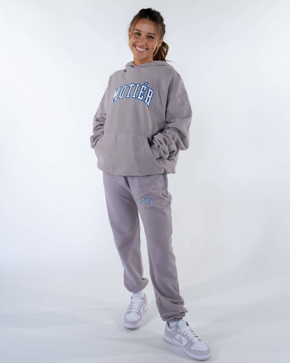 University Logo Luxe Premium Sweatpants (Fossil Grey)