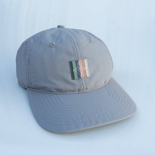 Winter Palette Nylon Strapback (Frost Grey)