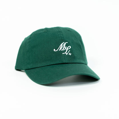 ML Script Dad Hat (Masters Green)