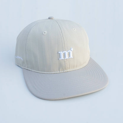 The Pinstripe Hat (Lt. Grey)