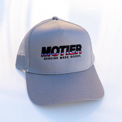 Oblique Retro Trucker (Grey)