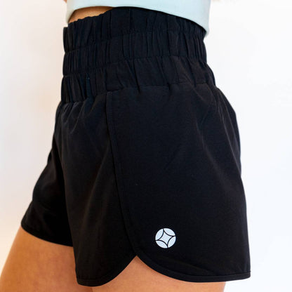 Highwaist Active Shorts (Black)