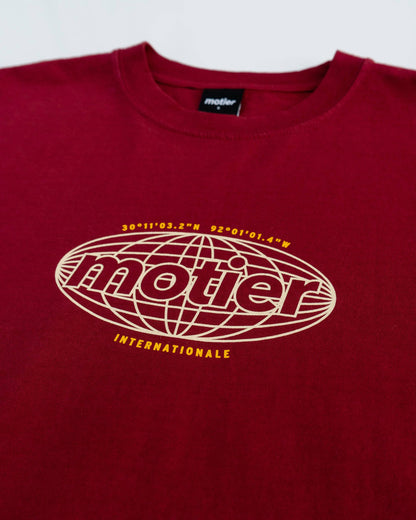 The Internationale Luxe Tee (Cayenne)