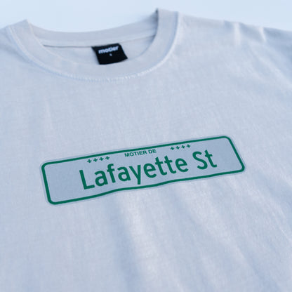 Lafayette Street S/S Luxe Tee (Dark Clear)