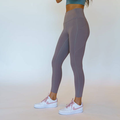 Highwaist Essential Leggings (Heather)