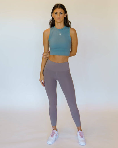 Highwaist Essential Leggings (Heather)