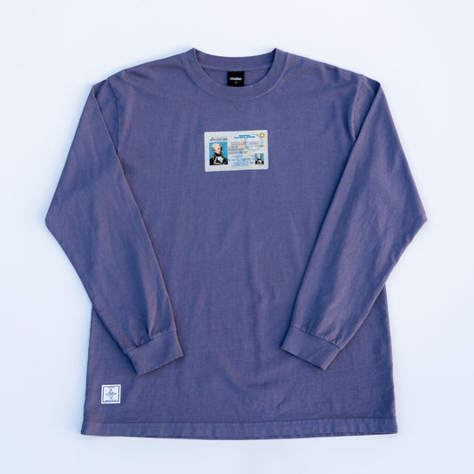 Marquis License L/S Luxe Tee (Grey Blue)