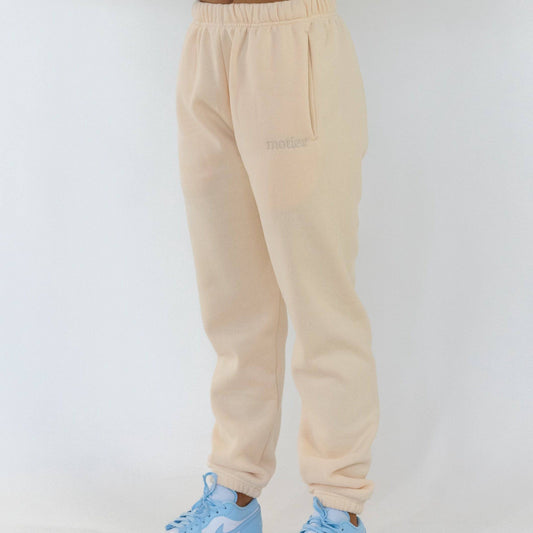 The Naomi Oversized Sweatpants (Sand)