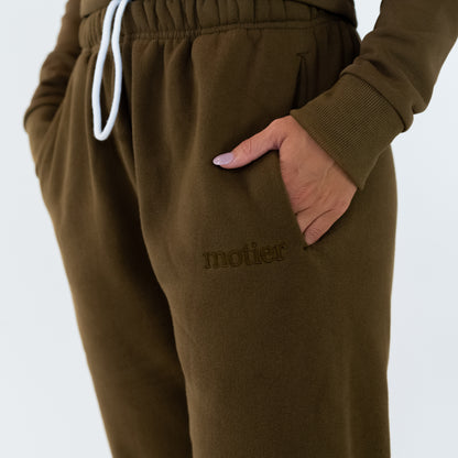 The Naomi Oversized Sweatpants (Brownstone)