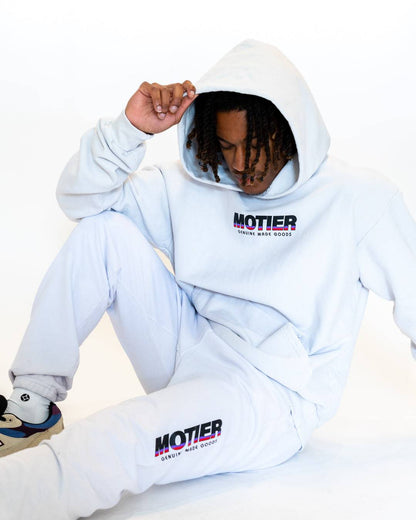 Oblique Oversized Sweatpants (Lt. Grey)