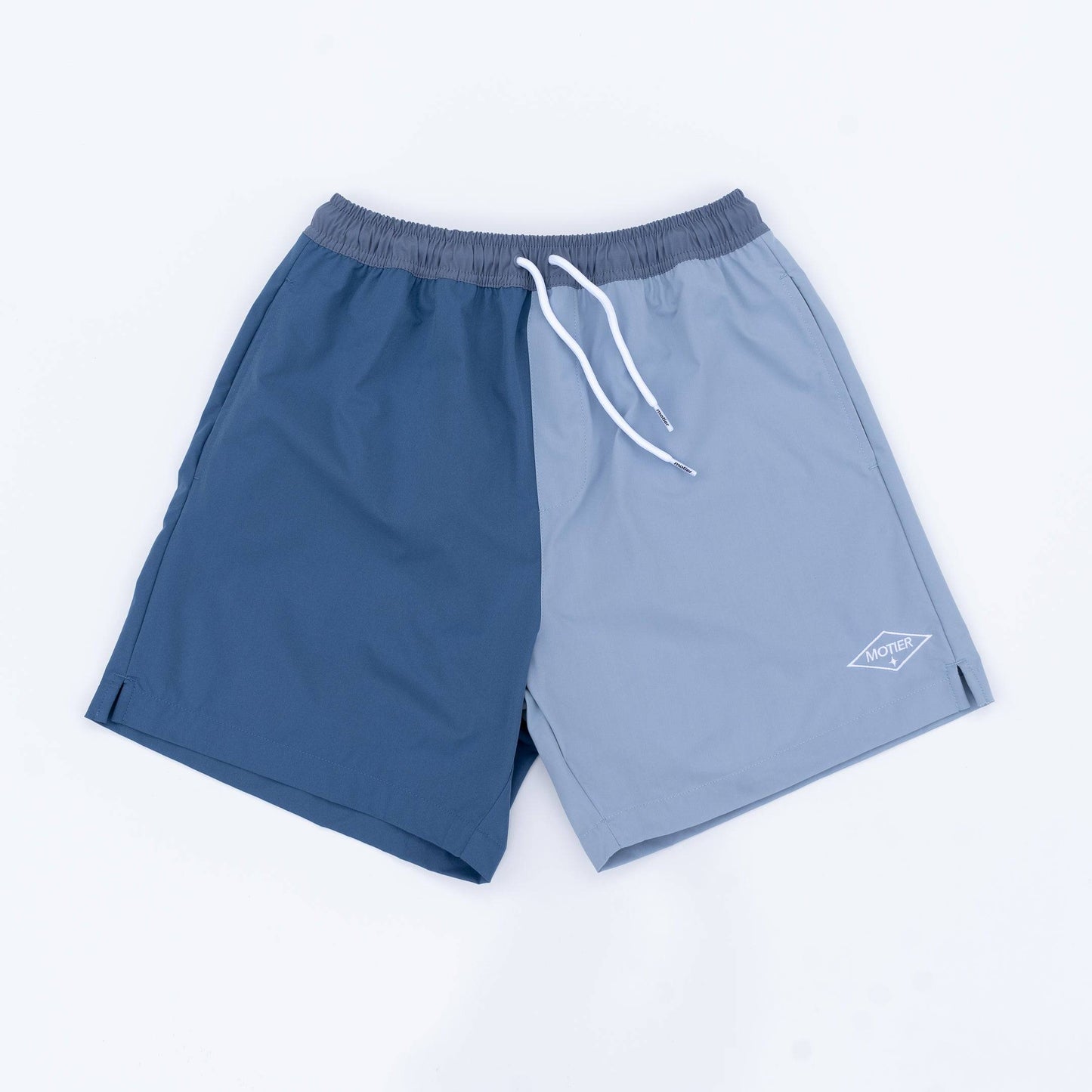 The Colorblock Boardshorts (Ocean) - Motier Lafayette 